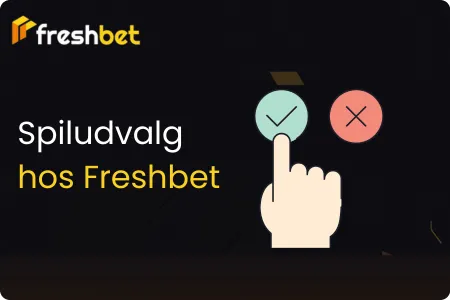 Spiludvalg hos Freshbet